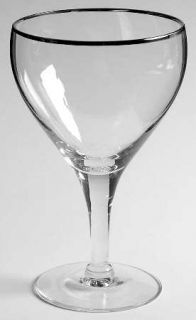 Reizart Circlet Water Goblet   Stem#6027,Plain Bowl & Stem