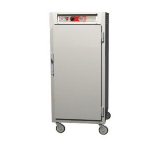 Metro C5 3/4 Height Heated Holding Cabinet, Aluminum, Solid Door, Lip Load Slide