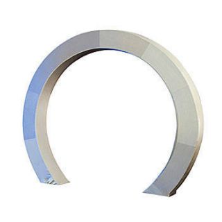 Silver Luminescent Circle Arch