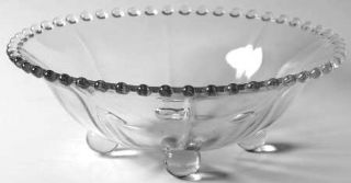 Imperial Glass Ohio Candlewick Clear (Stem #3400) Four Toed Bowl   Clear, Stem #