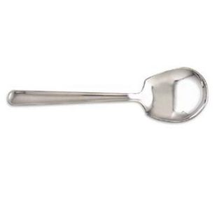 Browne Foodservice New Era Round Bowl Spoon, Stainless Steel, Satin Finish