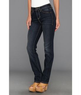 Jag Jeans Priscilla Mid Straight in Galway Womens Jeans (Blue)