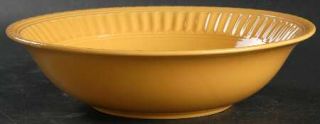 JCPenney Italiana Dark Yellow 9 Round Vegetable Bowl, Fine China Dinnerware   A