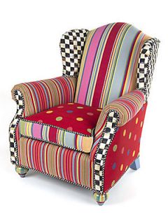 MacKenzie Childs Wee Wing Chair   No Color