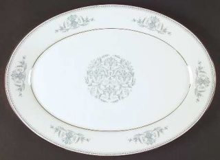 Oxford (Div of Lenox) Bryn Mawr 16 Oval Serving Platter, Fine China Dinnerware