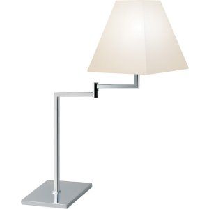 Sonneman Lighting SON 7075 01 Square Square Swing Arm Table Lamp