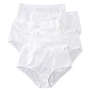 Fruit Of The Loom Womens 5 Pack Fit for Me Brief   White 10