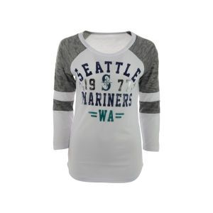 Seattle Mariners GIII MLB Womens Stella Raglan T Shirt