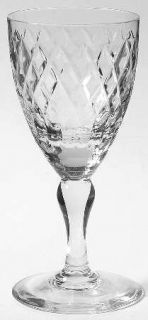 Royal Brierley Coventry Sherry Glass   Cut Criss Cross/Vertical Design On Bowl