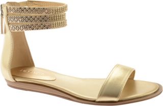 Womens Nine West Viemette 3   Gold Synthetic Casual Shoes