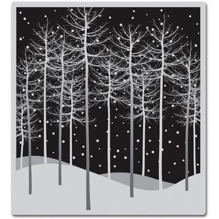 Hero Arts Cling Stamps winter Trees