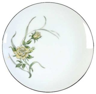 Harmony House China Fleur Salad Plate, Fine China Dinnerware   Yellow Flowers,Gr