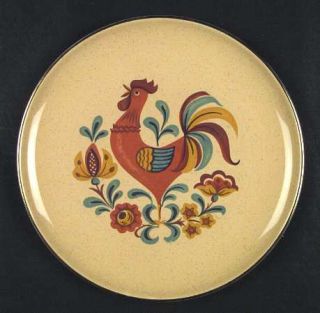 Taylor, Smith & T (TS&T) Reveille (Gold Trim) Dinner Plate, Fine China Dinnerwar