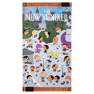 Union Square New Yorker Beach Towel (Multi color Dimensions: 40 inches wide x 70 inches deep Materials: 100 percent cotton Care instructions: Machine washThe digital images we display have the most accurate color possible. However, due to differences in c