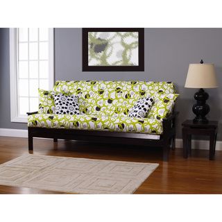 Full Circle Green Full size Futon Cover (Grass green Pattern: Coastal Batik Print Materials: 100 percent Polyester Dimensions: 6 inches high x 53 inches wide x 74 inches long Care instructions: Machine washable The digital images we display have the most 