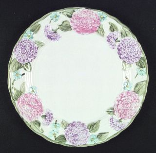 Metlox   Poppytrail   Vernon Lavender Blue Dinner Plate, Fine China Dinnerware  