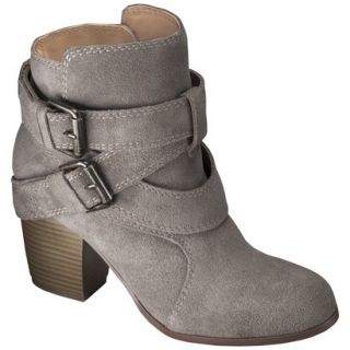 Womens Mossimo Supply Co. Jessica Suede Strappy Boot   Taupe 11