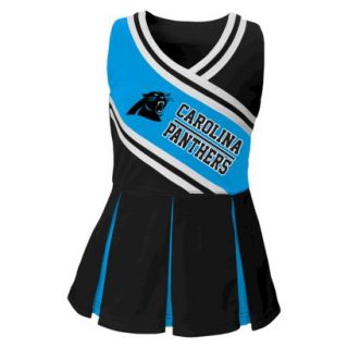 NFL Toddler Cheerleader Set With Bloom 3T Panthers