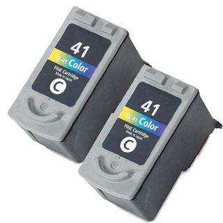 Canon Cl41 Color Remanufactured Inkjet Cartridge (pack Of 2) (ColorPrint yield: 312 pages at 5 percent coverageNon refillableModel: NL 2x Canon CL41 ColorWarning: California residents only, please note per Proposition 65, this product may contain one or m