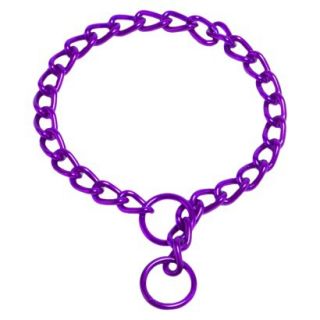 Platinum Pets Coated Chain Training Collar   Purple (20 x 3mm)