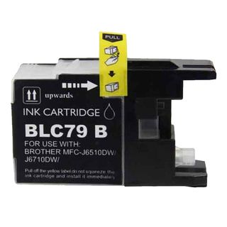 Brother Lc79 Black Compatible Ink Cartridge (remanufactured) (BlackPrint yield: 2,400 pages at 5 percent coverageNon refillableModel: NL 1x Brother LC79 BlackWarning: California residents only, please note per Proposition 65, this product may contain one 