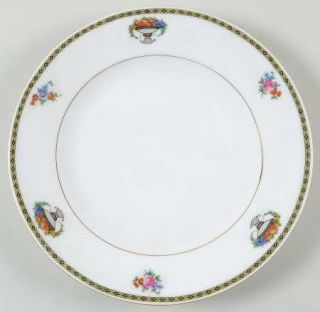 Victoria (Czech) Regence, The Luncheon Plate, Fine China Dinnerware   Fruit & Fl