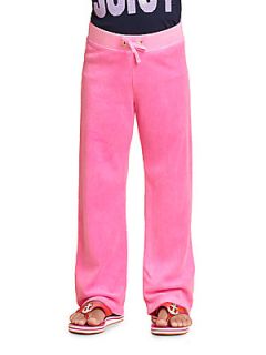 Juicy Couture Toddlers & Little Girls Terry Track Pants   Pink