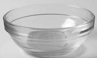 Duralex Lys (Wide Band) 3 Nesting Bowl   Wide Band On Top, Stacking, Clear