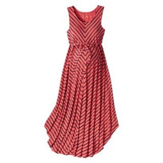 Liz Lange for Target Maternity Sleeveless Knit Maxi Dress   Blue/Melon XL