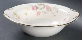 Pope Gosser Roselyn Lugged Cereal Bowl, Fine China Dinnerware   Pink & Purple Fl