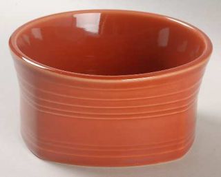 Homer Laughlin  Fiesta Paprika (Newer) Square Soup/Cereal Bowl, Fine China Dinne