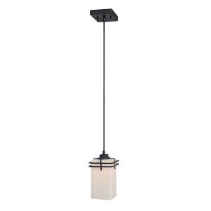 Lite Source LIS LS 19382 Delores Mini Pendant with Frost Glass Shade