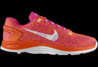 Nike LunarGlide 5 iD Custom (Wide) Womens Running Shoes   Orange