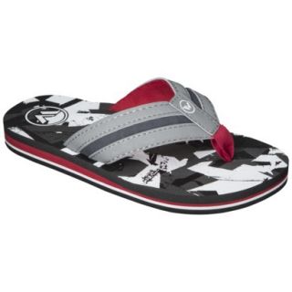 Boys Shaun White Rodeo Flip Flop Sandals   Gray L