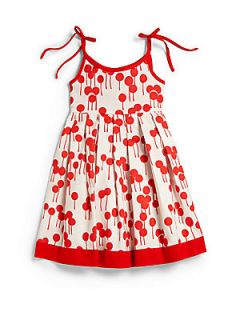Isabel Garreton Toddlers & Little Girls Lollipop Sundress   Red