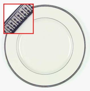 Lenox China Tuxedo Platinum Dinner Plate, Fine China Dinnerware   Presidential,