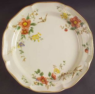 Mikasa Capistrano 12 Chop Plate/Round Platter, Fine China Dinnerware   Heritage