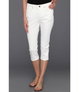 Jag Jeans Chloe Skinny Capri Solid Sanded Twill Womens Capri (White)