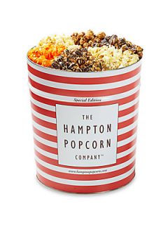The Hampton Popcorn Company Variety Popcorn Tin   No Color