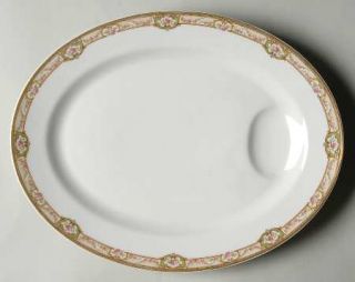Haviland Belfort 13 Oval Serving Platter, Fine China Dinnerware   Theo, Schleig