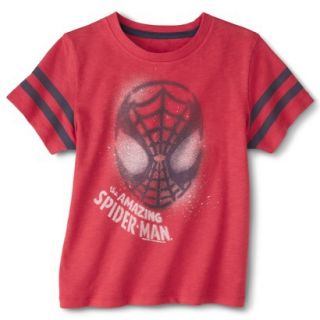 Spider Man Infant Toddler Boys Short Sleeve Tee   Cherry Tomato 5T