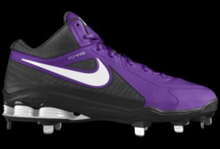 purple metal baseball cleats