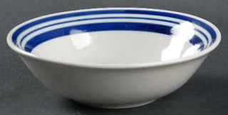 Philippe Richard Diner Story Blue Soup/Cereal Bowl, Fine China Dinnerware   Blue