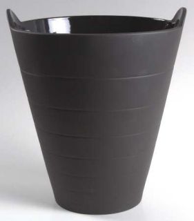Wedgwood Nick Munro Jasper Collection Black Ice Bucket, Fine China Dinnerware  