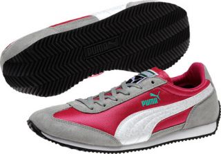 Womens PUMA SF77 Hologram   Beetroot Purple/Limestone Gray/Electric Green Sneak