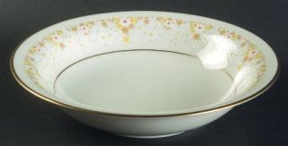 Noritake Fragrance Coupe Soup Bowl, Fine China Dinnerware   Ivory,White&Yellow F