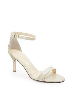 Vilma Patent Leather Ankle Strap Sandals