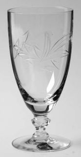 Heisey Spring Clear Juice Glass   Cut 1084, Stem 6004