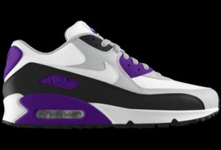 Nike Air Max 90 iD Custom Kids Shoes (3.5y 6y)   Purple