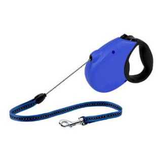 Freedom SoftGrip Retractable Dog Leash in Blue, Medium